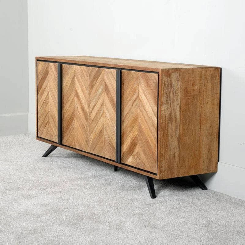 Herringbone Sideboard 5 Herringbone Sideboard - Image 3