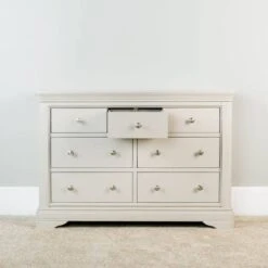 Victoria 7 Drawer Chest - Taupe 15 Victoria 7 Drawer Chest - Taupe -Taskers Sale Shop IMG 0275