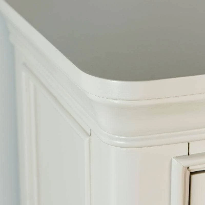 Victoria 5 Drawer Tall Chest - Taupe 7 Victoria 5 Drawer Tall Chest - Taupe - Image 5