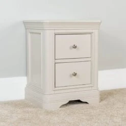 Victoria Bedside Table - Taupe -Taskers Sale Shop IMG 0298
