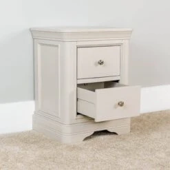 Victoria Bedside Table - Taupe -Taskers Sale Shop IMG 0304