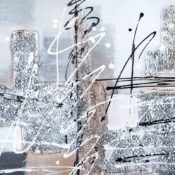 Black Abstract Framed Canvas (18186) - 150 X 80cm 7 Black Abstract Framed Canvas (18186) - 150 X 80cm -Taskers Sale Shop IMG 0305