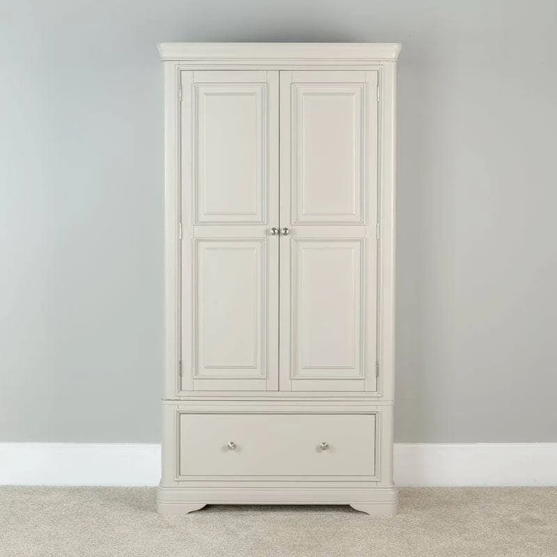 Victoria 2 Door Wardrobe - Taupe 3 Victoria 2 Door Wardrobe - Taupe