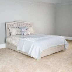 Victoria King Size Bedframe - Taupe -Taskers Sale Shop IMG 0332