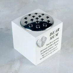Mum Memorial Angle Wings Vase -Taskers Sale Shop IMG 0366