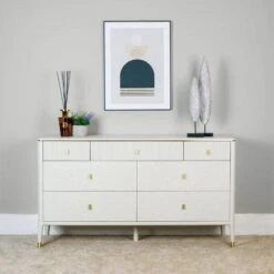 Plaza Wide Chest Of Drawers
