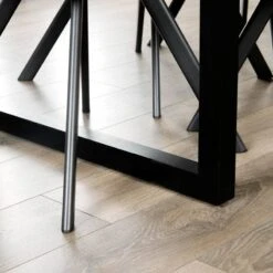 Lincoln Extendable Dining Table & 6 Taupe Aspen Chairs -Taskers Sale Shop IMG 1211