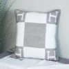 Letter H Cushion - Grey -Taskers Sale Shop IMG 1421