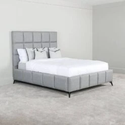 Cube King Size Bedframe - Grey -Taskers Sale Shop IMG 2282