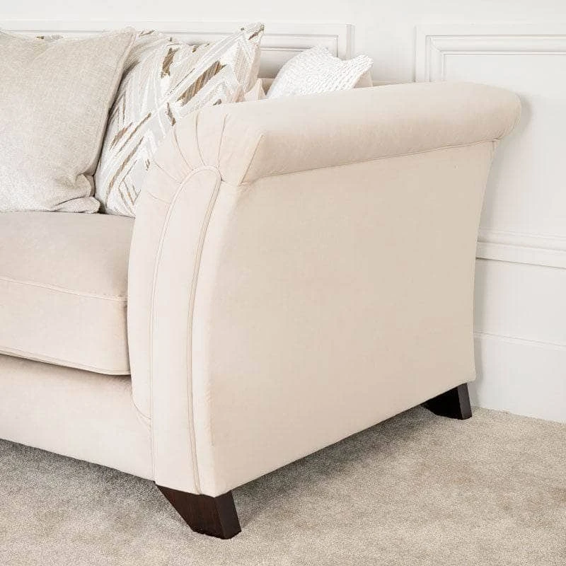 Normandy 4 Seater Sofa - Taupe 7 Normandy 4 Seater Sofa - Taupe - Image 5