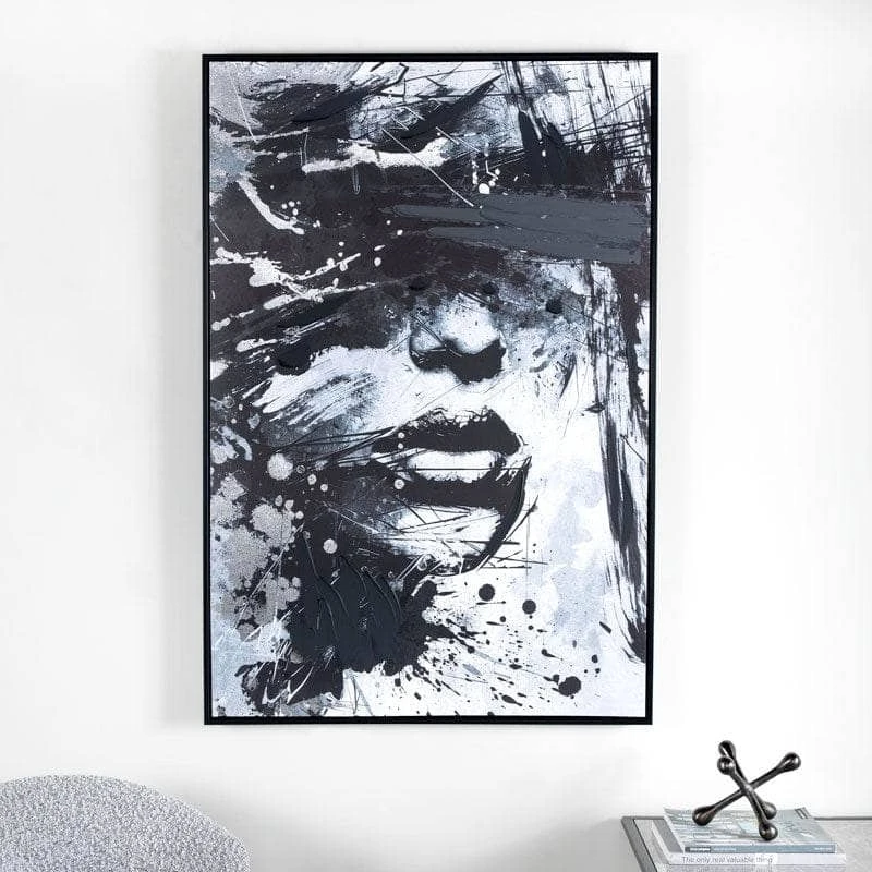 Abstract Portrait Framed Picture - 80 X 120cm 3 Abstract Portrait Framed Picture - 80 X 120cm