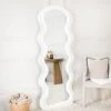 Arched Wave Mirror - Matt White 1 Arched Wave Mirror - Matt White -Taskers Sale Shop IMG 3286