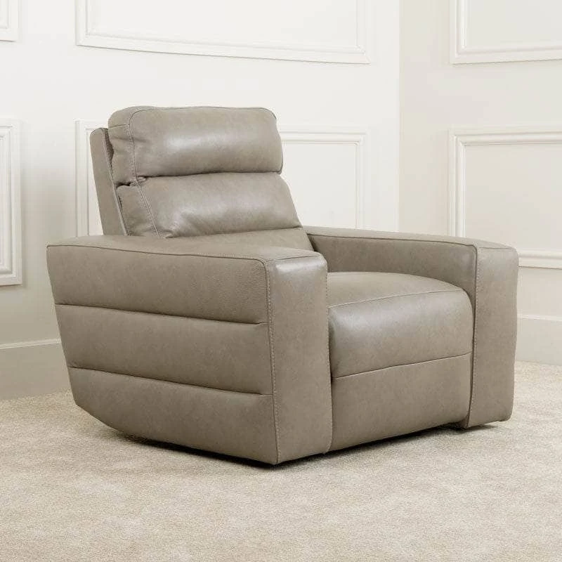 Salerno Power Armchair - Taupe 7 Salerno Power Armchair - Taupe - Image 5
