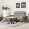Salerno 2 Seater Power Sofa - Taupe -Taskers Sale Shop IMG 3677