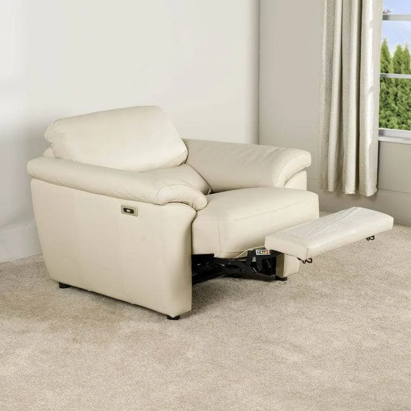 Catania Power Armchair - Cream 5 Catania Power Armchair - Cream - Image 3