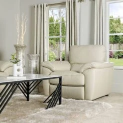 Catania Power Armchair - Cream