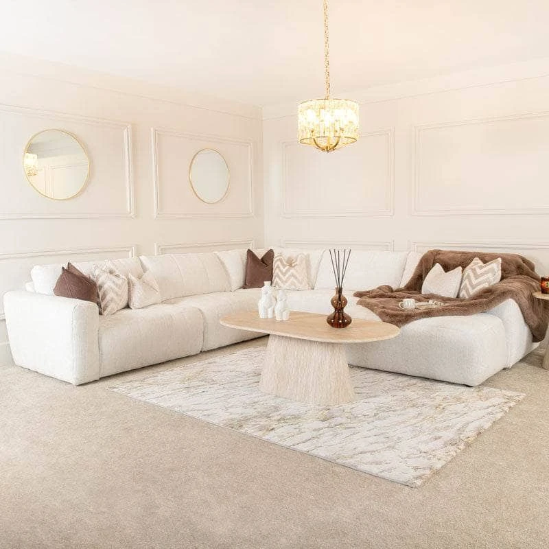 Austin Corner Sofa - Cream 3 Austin Corner Sofa - Cream