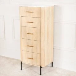 Ariel 5 Drawer Tall Chest 11 Ariel 5 Drawer Tall Chest -Taskers Sale Shop IMG 4083