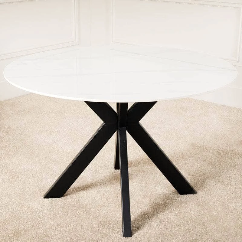 Santorini Round Table - White 3 Santorini Round Table - White