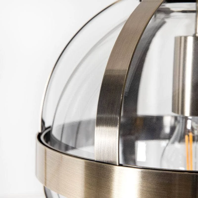 Lucca Pendant Light - Antique Brass 5 Lucca Pendant Light - Antique Brass - Image 3