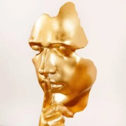 The Silent Face Figurine - Gold 10 The Silent Face Figurine - Gold -Taskers Sale Shop IMG 5376