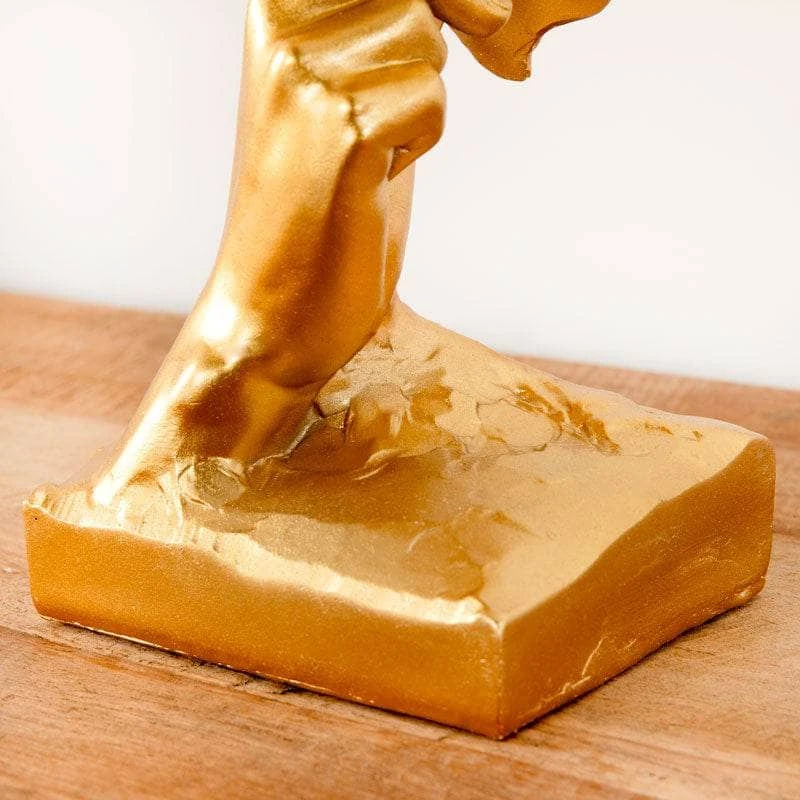 The Silent Face Figurine - Gold 7 The Silent Face Figurine - Gold - Image 5