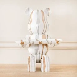 Mickey Bear With Tray - White 8 Mickey Bear With Tray - White -Taskers Sale Shop IMG 5558