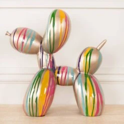 Dripping Paint Balloon Dog - Gold 8 Dripping Paint Balloon Dog - Gold -Taskers Sale Shop IMG 5599