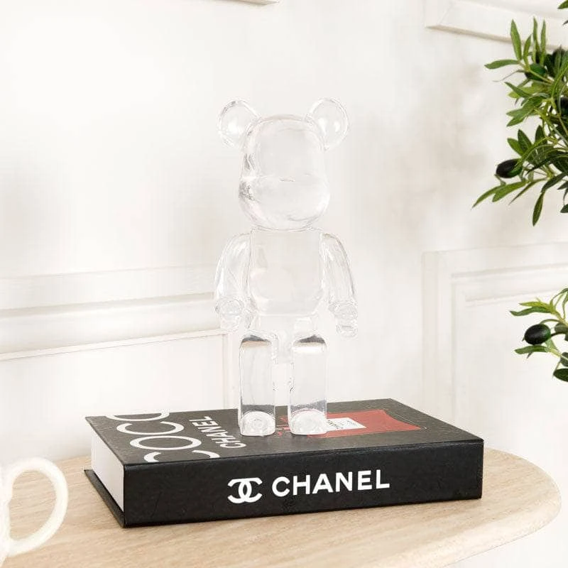 Luxury Bear Figurine - Transparent 3 Luxury Bear Figurine - Transparent