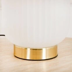 Sanremo Table Lamp - Frosted & Gold -Taskers Sale Shop IMG 5954 9898db0e d826 4e6e 92e8 bbcc2da3eefd