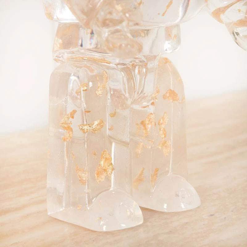 Luxury Bear Figurine - Gold Foil 6 Luxury Bear Figurine - Gold Foil - Image 4