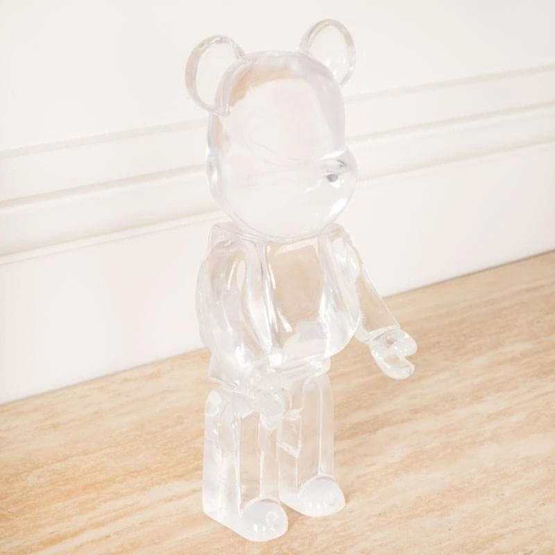 Luxury Bear Figurine - Transparent 4 Luxury Bear Figurine - Transparent - Image 2