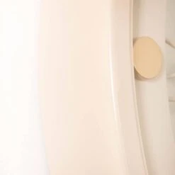 Tempered Glass Cream & Gold Wall Clock - 90cm -Taskers Sale Shop IMG 6083