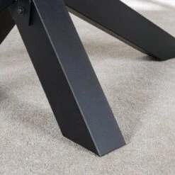 Harrow 200cm Dining Table & 6 Silver Montreal Chairs -Taskers Sale Shop IMG 6858 1