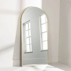 XL Gold Arch Top Mirror - 90 X 180cm -Taskers Sale Shop IMG 7298
