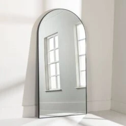 XL Black Arch Top Mirror - 90 X 180cm 9 XL Black Arch Top Mirror - 90 X 180cm -Taskers Sale Shop IMG 7320