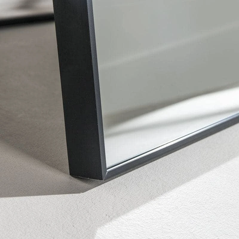 XL Black Arch Top Mirror - 90 X 180cm 7 XL Black Arch Top Mirror - 90 X 180cm - Image 5