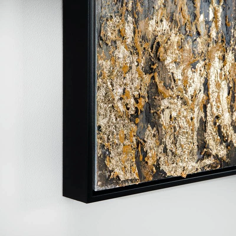 Gold Painting On Canvas - 100 X 120cm 5 Gold Painting On Canvas - 100 X 120cm - Image 3