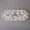 Kansas Medium 12 Light Pendant Light - Chrome