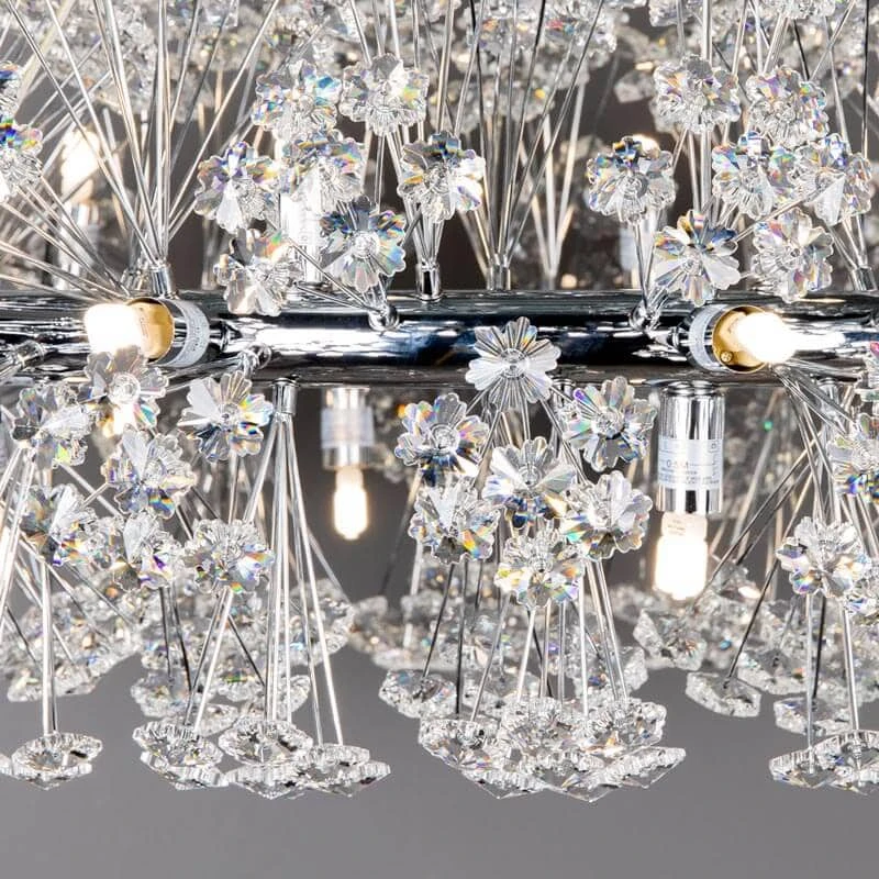 Kansas Medium 12 Light Pendant Light - Chrome 5 Kansas Medium 12 Light Pendant Light - Chrome - Image 3