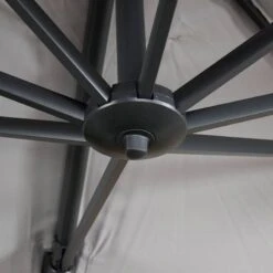 Weatherking Lazio 4x3m Parasol & Base - Light Grey 18 Weatherking Lazio 4x3m Parasol & Base - Light Grey -Taskers Sale Shop IMG 8135 df4ca002 15bb 4dc8 ba8f 3482f5d704cc