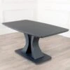 Picasso Large Extending Dining Table - Charcoal 2 Picasso Large Extending Dining Table - Charcoal -Taskers Sale Shop IMG 9370