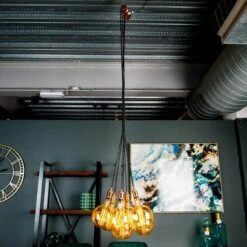 Caen 7 Light Cable Ceiling Light 11 Caen 7 Light Cable Ceiling Light -Taskers Sale Shop IMG 9924