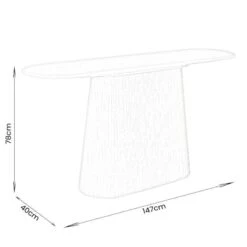 Jasmine Console Table - Natural -Taskers Sale Shop Jasmine Console Dimensions