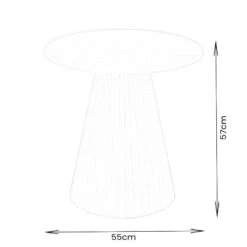 Jasmine Side Table - Natural 13 Jasmine Side Table - Natural -Taskers Sale Shop Jasmine Side Table Dimensions