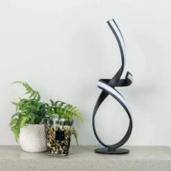 LED Table Lamp - Sand Black