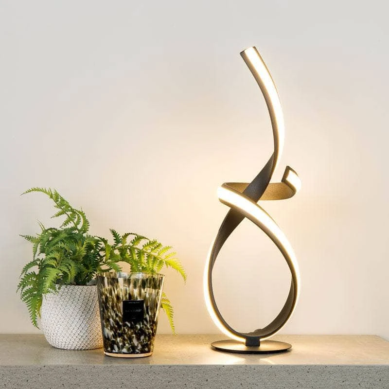 LED Table Lamp - Sand Black 4 LED Table Lamp - Sand Black - Image 2