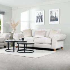 Langcliffe 4 Seater Sofa - Oyster