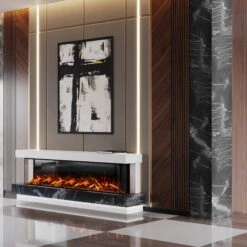 Bespoke Fireplaces Lazio Marble 1500 X Suite