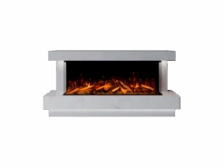 Bespoke Fireplaces Lazio Marble 1250 X Suite -Taskers Sale Shop Lazio 1250 Polar White and Carrara